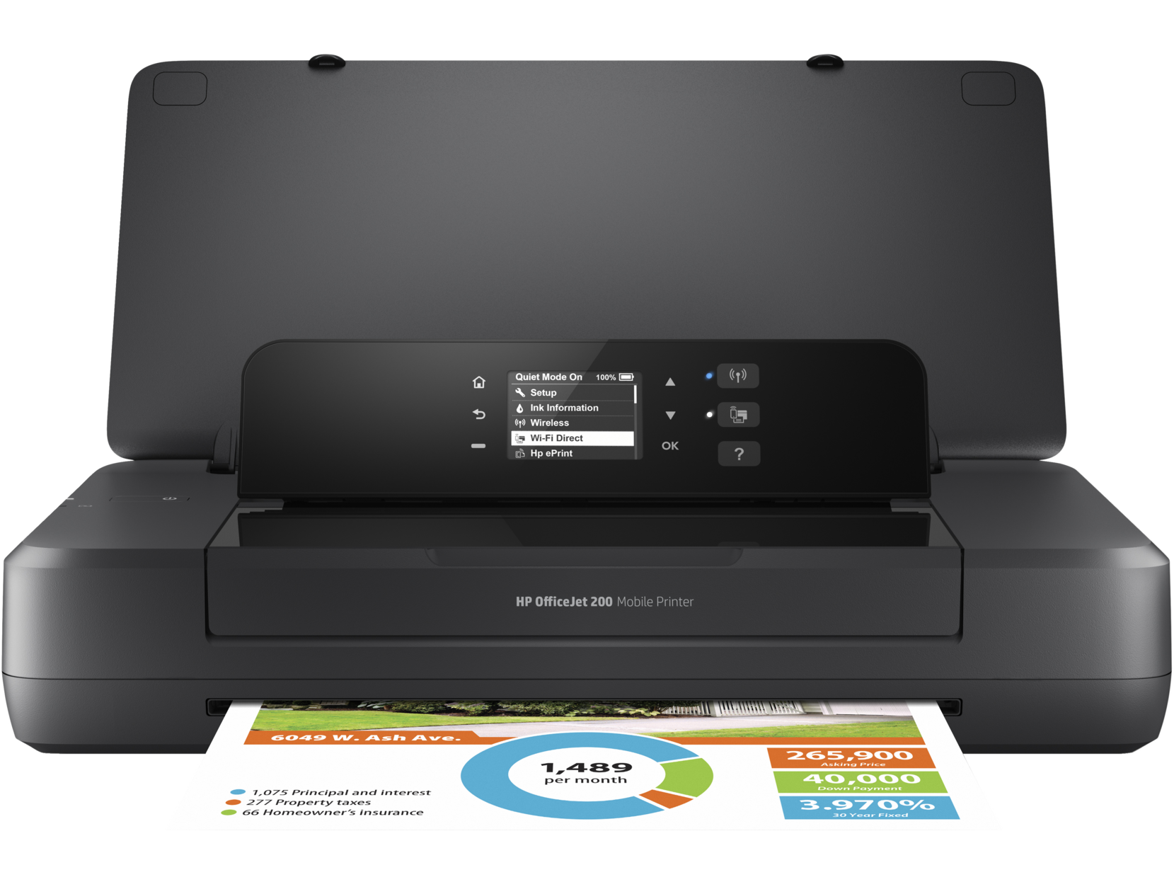 HP OfficeJet 200 Print, WiFi, Portable Mobile Inkjet — HP Portable