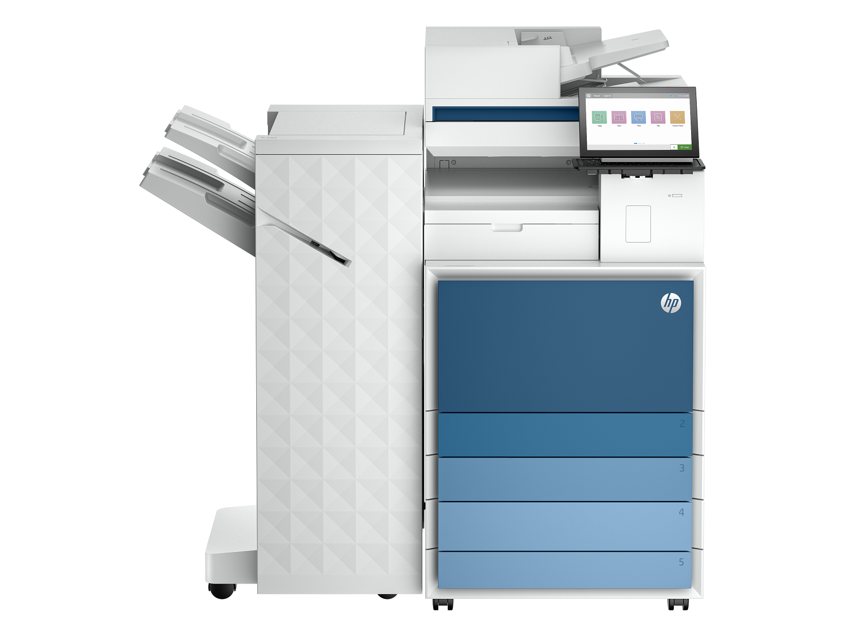 HP LaserJet Enterprise Flow MFP 8601z+ Print, Copy, Scan, Fax, Ethernet, Enterprise Laser — HP Enterprise