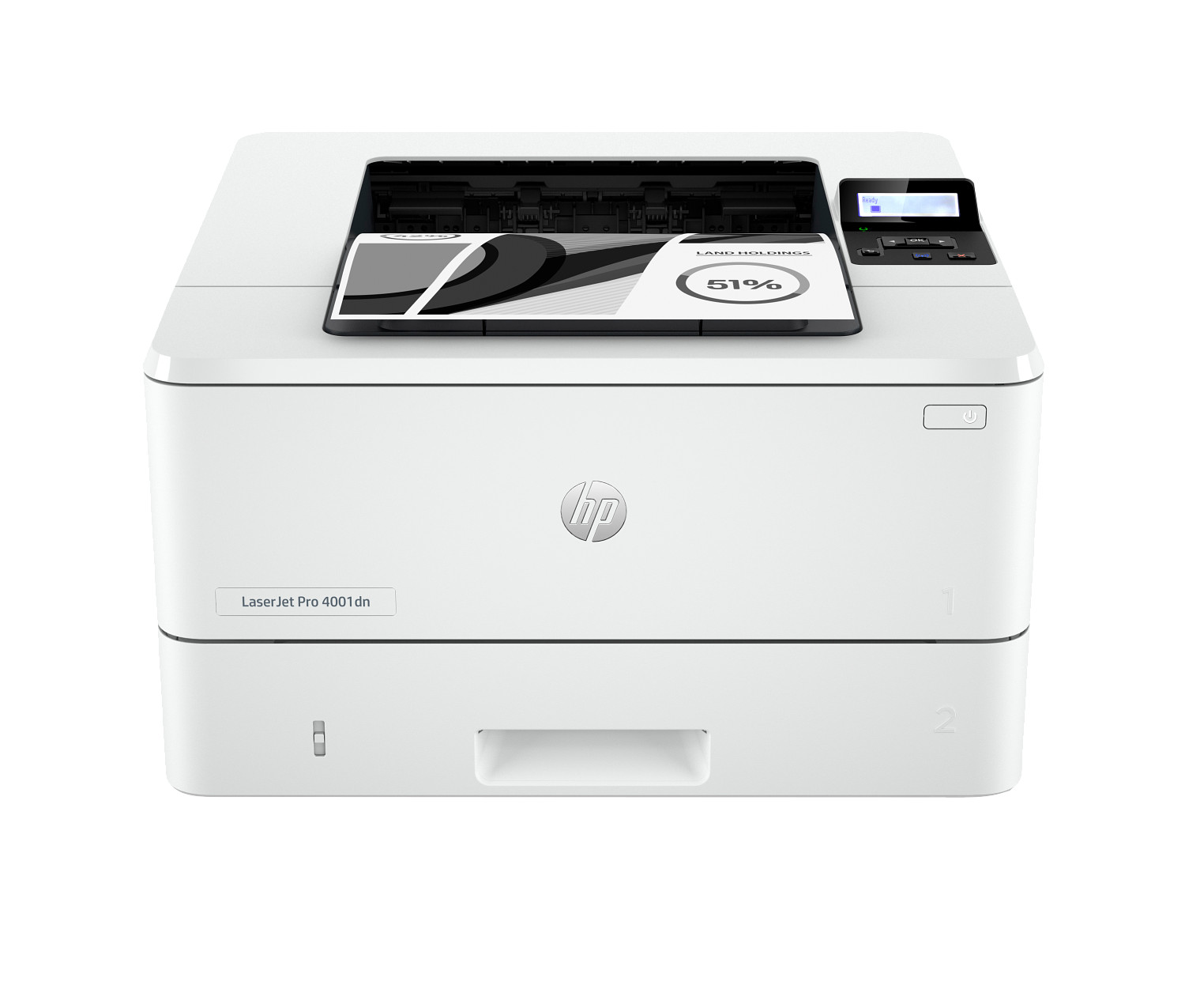HP LaserJet Pro 4001dn Print, Ethernet, Auto-Duplex, Refurbished Mono Laser — HP Laser
